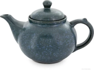 Original Bunzlauer Keramik Teekanne 1.25 Liter Ø24.4 cm, H=15.3 cm Dekor ZIELON