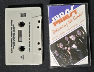 JUDAS PRIEST - DELIVERING THE GOODS - CASSETTE TAPE - GLENN TIPTON - KK DOWNING - Picture 1 of 2