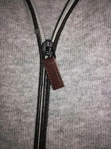 _ Maglia con Zip " Portofino Tricot " Puro Cachemire - Size M _ - Foto 1 di 4
