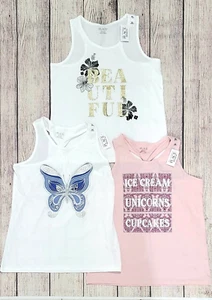 Girls Tank Tops Size 16 New The Children's Place Bundle / 3 Knit Shirts XXL - Picture 1 of 6