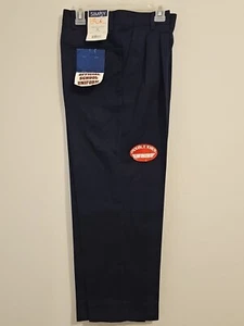 BOY'S SCHOOL UNIFORM SIMPLY BASIC NAVY PANT SIZE 10 HUSKY KNEE REINFORCEMENT NEW - Picture 1 of 5