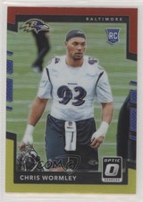 2017 Donruss Optic Rookies Red and Yellow Prizm Chris Wormley #143 Rookie RC