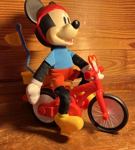 Fisher Price Disney Mickey Mouse Clubhouse SILLY WHEELIE MICKEY-Rides His Bike Cover