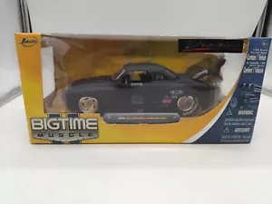 1959 Volkswagen Karmann Ghia matt black 1/24 1 24 JADA TOYS BIGTIME MUSCLE §§ - Imagen 1 de 5