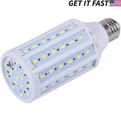 5-Pack 100W Eq LED Bulb 75-Chip Corn Light E26 1850lm 17W Cool Daylight 6000K 5X - Image 1 of 4
