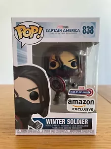 Funko Pop! Marvel The Winter Soldier #838 Year of the Shield-Amazon: ¡EN MANO! - Imagen 1 de 1