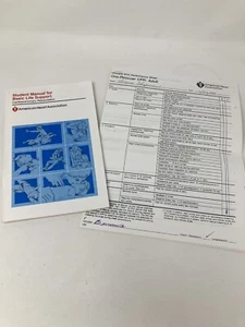 Vintage 1981 American Heart Association Student Manual for Basic Life Support  - Picture 1 of 8