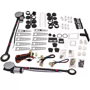 2 Door Kit alzacristallo elettrico Universal Electric Power Window Regulator Kit - Foto 1 di 12