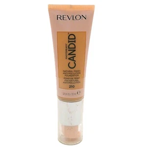 Base de maquillaje Revlon Photoready Candid acabado natural #210 ocre natural, 0,75 fl oz - Imagen 1 de 1