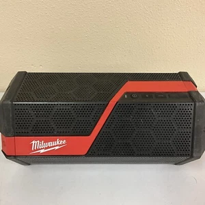 Milwaukee M12 / M18 Wireless Jobsite Speaker -UNTESTED- NO AC ADAPTER - Picture 1 of 4