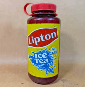 Lipton Instant Eistee Glas Nalgene Flasche - Bild 1 von 11