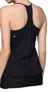 Lululemon Tank Top Athletica No Limits Racerback Thin Strapy Yoga Shirt Size 2 - Picture 1 of 24