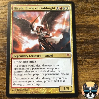 Magic the Gathering MTG: Gisela, Blade of Goldnight-NM- 209/244- Avacyn Restored - Image 1 of 3