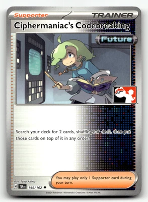 Ciphermaniac's Codebreaking 145/162 Normal Uncommon Prize Pack Series Cards LP - Image 1 of 2