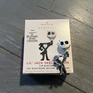 Hallmark Lil' Jack Skellington Nightmare Before Christmas Miniature 2021 - Picture 1 of 4