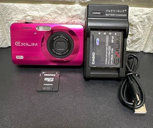 Casio Exilim EX-Z90 Pink 12.1MP Compact Digital Camera Japan PK ZOOM Pink - Picture 1 of 18