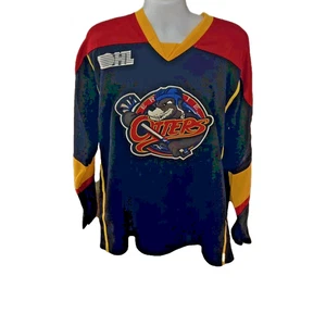 Maglia Reebok Black Erie Otters da uomo taglia 48 Connor McDavid #97 - Foto 1 di 5