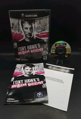Tony Hawk's American Wasteland (Nintendo GameCube, 2005) CIB etiqueta negra probado Foto 1 de 4