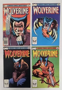 WOLVERINE #1 2 3 4 MARVEL SERIE LIMITADA CÓMIC LOTE COMPLETO ALTA CALIDAD CASI NUEVO- CASI NUEVO - Imagen 1 de 6