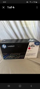 New SEALED Genuine OEM HP LaserJet 645A Magenta Toner Cartridge C9733A - Photo 1/2