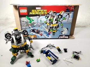 Lego Marvel 76059 Spiderman Doc Ock's Tentacle Trap Incomplete - Afbeelding 1 van 8