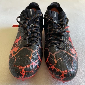 Under Armour Blur 2 MC Men Size 13 All American Football Cleats Phoenix Fire - Picture 1 of 10