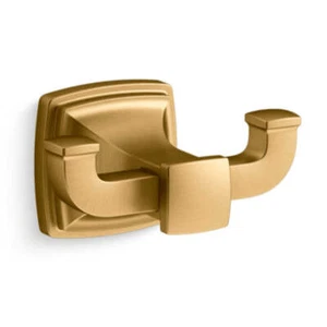 Kohler K-27411-2MB Riff Double Robe Hook, Brushed Moderne Brass - Picture 1 of 1