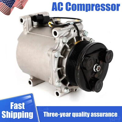 Compresor de aire acondicionado para Mitsubishi Lancer/Eclipse 2002 2003-2007 Foto 1 de 4