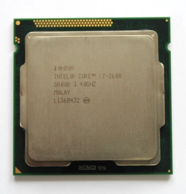 Intel Core i7-2600 SR00B  3.40GHz CPU Prozessor - Bild 1 von 2