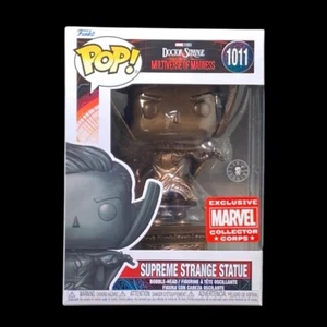 ¡Funko Pop + Protector! Marvel #1011 Supreme Doctor Strange Statute MCCC *Como nuevo* - Imagen 1 de 12
