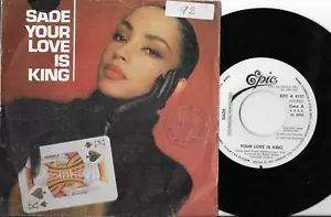 SADE SINGLE YOU LOVE IS KING SPAIN PROMO 1984 - Picture 1 of 2