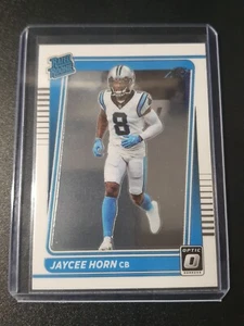 Jaycee Horn - Donruss Optic Football 2021 - Carolina Panthers - Rated Rookie - Bild 1 von 2