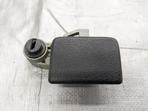 90-93 Mazda Miata MX5 OEM Glove Box Lock Handle Latch Black Glovebox 1990-1993 - Picture 1 of 4