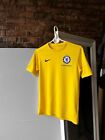 Nike Fc Chelsea Boys Training Yellow Short Sleeve T-Shirt Size - 147-158 Cm