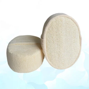 2pcs Natural Loofah Sponge Bath Shower Rub For Whole Body Healthy Massage - Picture 1 of 11