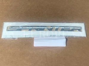 Mercedes Benz Genuine Sprinter 2500 3500 "Sprinter" Rear Door Nameplate Emblem - Foto 1 di 2