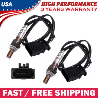 2PCS Upstream+Downstream Oxygen O2 Sensor For 2002-2008 Mini Cooper 1.6L L4 - Image 1 of 4