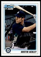 2010 Bowman Dustin Ackley Seattle Mariners #BP89
