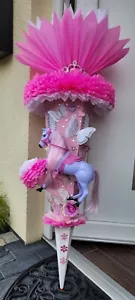 Schultüte Zuckertüte Prinzessin Pferd Pegasus Einhorn XL XXL Unikat 125cm nr18 - Bild 1 von 10