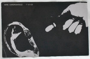 WIRE - EARDRUM BUZZ - ORIGINAL PROMO POSTCARD - 1989 - OUT OF PRINT - Picture 1 of 2