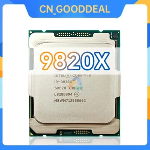 Intel Core i9-9820X SREZ8 3.3GHz 10C/20T 16.5MB 165W LGA2066 CPU for X299 - Picture 1 of 1