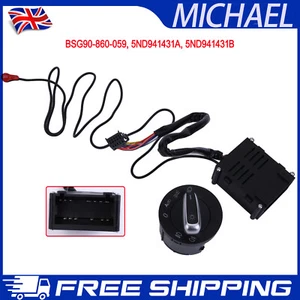 Fits VW T5 T5.1 Transporter 03-15 Auto Headlight Fog Light Switch Module Upgrade - Picture 1 of 24