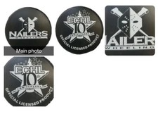 1988-1998 10th ANNIVERSARY WHEELING NAILERS VINTAGE ECHL OFFICIAL GAME PUCK RARE