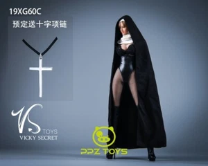 1/6 VStoys Accessory 19XG60C Female Nun's Cloak Suit Set For Phicen TBLeague - Picture 1 of 5