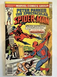 Spectacular Spider-Man Peter Parker #1 FN+  1976 - Picture 1 of 2