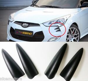 Sequence Devil Claw Bumper Molding 4EA For Hyundai Veloster Turbo 2012 2017