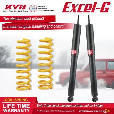 Rear KYB EXCEL-G Shock Absorbers STD King Springs for SSANGYONG Musso Wagon 4WD - image 1 of 4