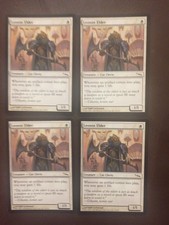 4x Leonin Elder NM/MINT MTG Mirrodin x4 OOP Playset Magic