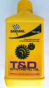 T & D SYNTHETIC OIL 75W-90 - Olio cambio e differenziale da 1l - Picture 1 of 1