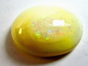 Australian Big White, Solid 30x22 mm  Oval 49.39 Ct. Crystal Opal - Picture 1 of 8